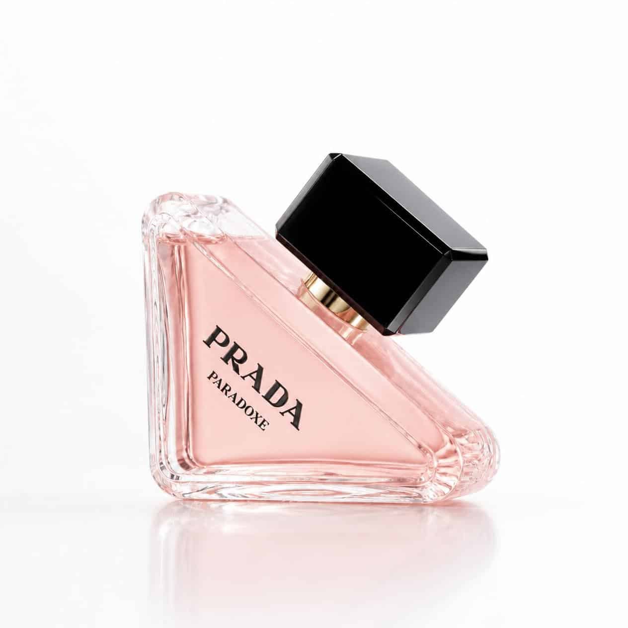 Prada Paradoxe bottle centered and premium